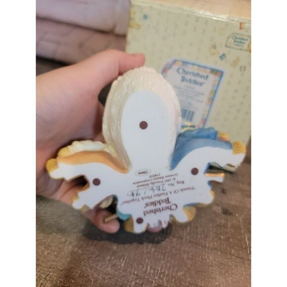 Enesco 1997 cherished Teddy friends of a feather flock together 154016 Decor fig - Picture 5 of 5